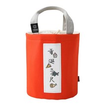 컬러풀 피크닉 보온 보냉 백, 오렌지