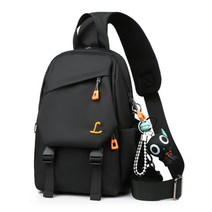 대용량 숄더 크로스 슬링 백