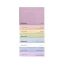 플랜커스 라벨 스티커 8종 세트, 1세트
