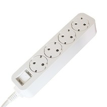 스마트캡 일반 멀티탭 4구, 1개, 3m