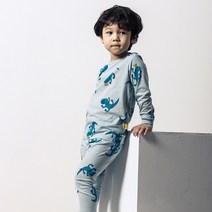 호아따따 아동용 도마뱀 9부 내의세트