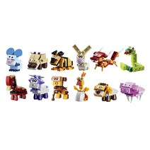 동물 변신 합체 킹 드래곤 만들기 나노블록 12종 세트