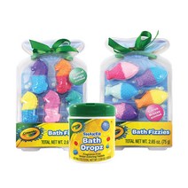 크레욜라 유아용 배쓰 3종 목욕놀이완구세트 2탄, 혼합색상