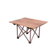 레저맨 우드웍스 미니 우드 롤 테이블 WW-4048, 혼합색상