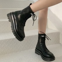 여성용 바르민 레이스업 워커 부츠