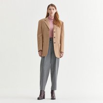 앳코너 여성용 CAMEL BLEND THREE BUTTON SINGLE JACKET