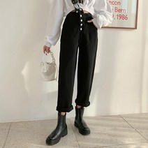 메이첼 귀여운 크로스 멜빵 데일리 와이드 팬츠 00290