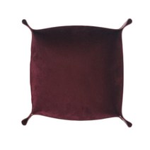 가죽 심플 수납 트레이, 01 적포도주