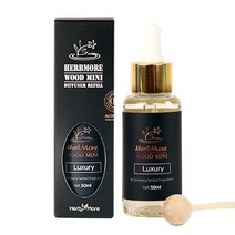 허브모아 우드미니 송풍구 차량용 디퓨저 50ml 리필 + 스틱 세트, 럭셔리, 1세트
