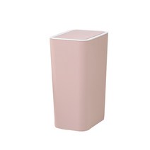 가정용 밀폐형 냄새차단 쓰레기통, 04 라이트 핑크, 1개