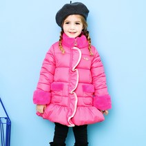앤디애플 여아용 루루 마이크로젤 패딩코트