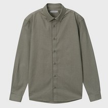 마인드브릿지 남성용 울혼방 하운드투스 플란넬 버튼다운 셔츠 MUWS7121