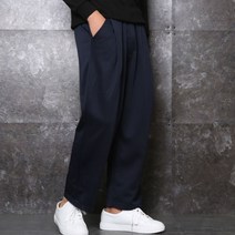 팬츠하우스 남성용 와이드 기모 밴딩슬렉스 A923