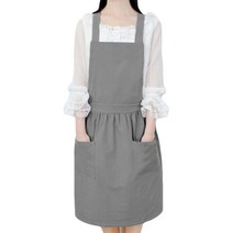 에이스 무지 에이라인 스퀘어 앞치마, A08, 1개