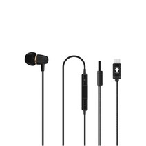 너츠 DAC C타입 이어폰, NE-06, 블랙