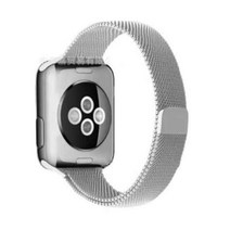 슬림 밀레니즈루프 자석식 메탈 시계줄 38 / 40 mm B02, 실버