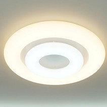 동굴이 LED 색변환 원형 거실등 200W, 화이트
