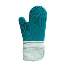 healingcare 실리콘 오븐 장갑, 03 레이크 블루, 1개