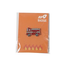 마이케이스 소시생 소방관 선물용 뱃지, 소방차, 1개