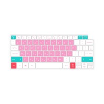 카라스 노트북9 metal NT900X3H / NT901X3H 스윗캔디 다색 글자 키스킨 타공, 핑크, 1개