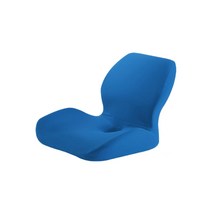 커몽커몽 메모리패드 좌식 의자, 블루