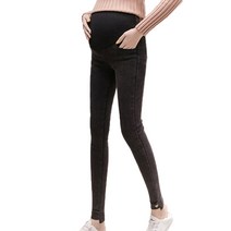데님 임산부 스키니