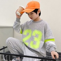 오렌지다몸 아동용 23 맨투맨 트레이닝 세트