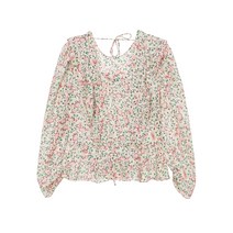 질스튜어트 러플장식 긴팔블라우스 JSBL2B120