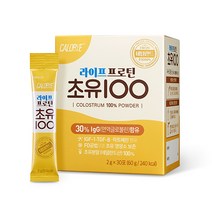 칼로바이 라이프 프로틴 초유 100 단백질 쉐이크 30p, 60g, 1개