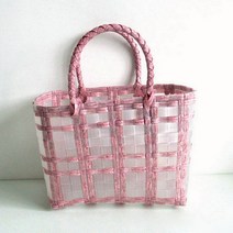 투명 pvc 비치백