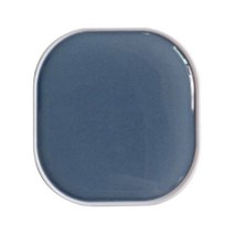 홈리미엄 기본 심플 둥근사각 휴대폰 그립톡, 블루 N11, 1개