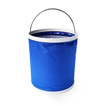 김용석생활연구소 자동차 폴딩 세차 바스켓, 블루, 13L