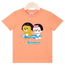 뉴욕꼬맹이 아동용 B패밀리 NY 반팔 티셔츠 Y078