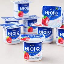 매일유업 바이오 딸기 요거트 4입, 2팩, 340g