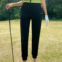 패션풀 여성용 GOLF F 백 핀턱 조거 팬츠 28260