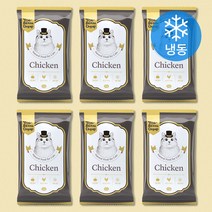 토빈즈챱 고양이 화식사료 (냉동), 50g, 6개, 닭