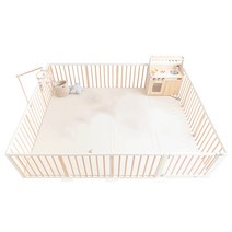 꿈비 올스타 원목 베이비룸 252 자이언트 가드 14p 세트, 1세트