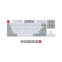 키크론 K8 OEM PBT 레트로 교체용 영문 키캡 세트, 혼합색상, 일반형, JM-16
