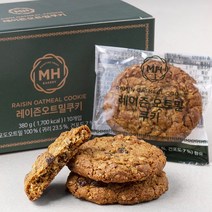 밀크앤허니 레이즌 오트밀 쿠키, 38g, 10입
