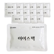 영미 물100% 아이스팩 대 16 x 24 cm, 17개입, 1개