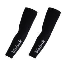 볼빅 아쿠아엑스 빅로고 골프 팔토시 2p, 블랙