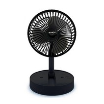 코어트레이더스 몬스터엑센 윈디제로 탁상용 선풍기, FP-11, 블랙