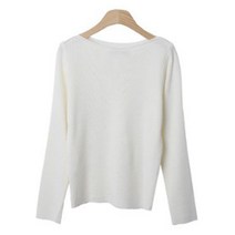 여성용 소퍼딤 보트넥 무지니트 cpnt3847k27