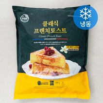 밀크앤허니 클래식 프렌치 토스트 (냉동), 5입, 100g