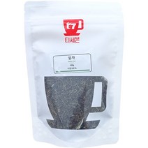 티세븐 T7 티백원료 벌크 포장 잎차 녹차 작설차, 1개, 100g