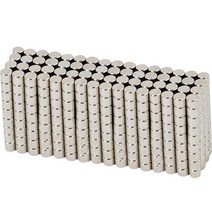 OON 네오디움 강력 미니 코인자석 4 x 4 mm, 실버, 120개