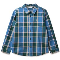 레노마키즈 남아용 시그니처 체크 기본 셔츠 R2232B304