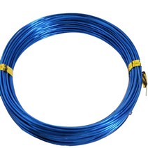 수공예 컬러 철사 1mm, 03 로열 블루, 1개