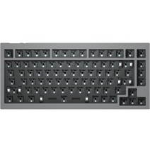키크론 Q1 (Q1 A2) Grey Frame RGB 핫스왑 베어본, 스페이스 그레이, 텐키리스, Q1 A2