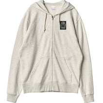 몬티몬 남성용 FINGERPRINT 프린팅 후드집업